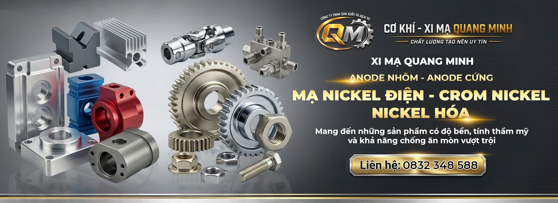 CÔNG TY TNHH SẢN XUẤT VÀ DỊCH VỤ XI MẠ QUANG MINH